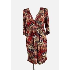 Avenue Print Dress